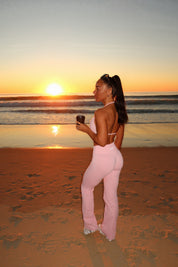 Core V Flares - Baby Pink