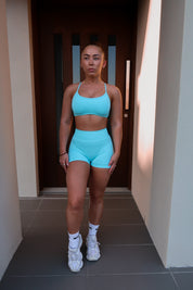 Ultimate Scrunch Short - Ice Blue