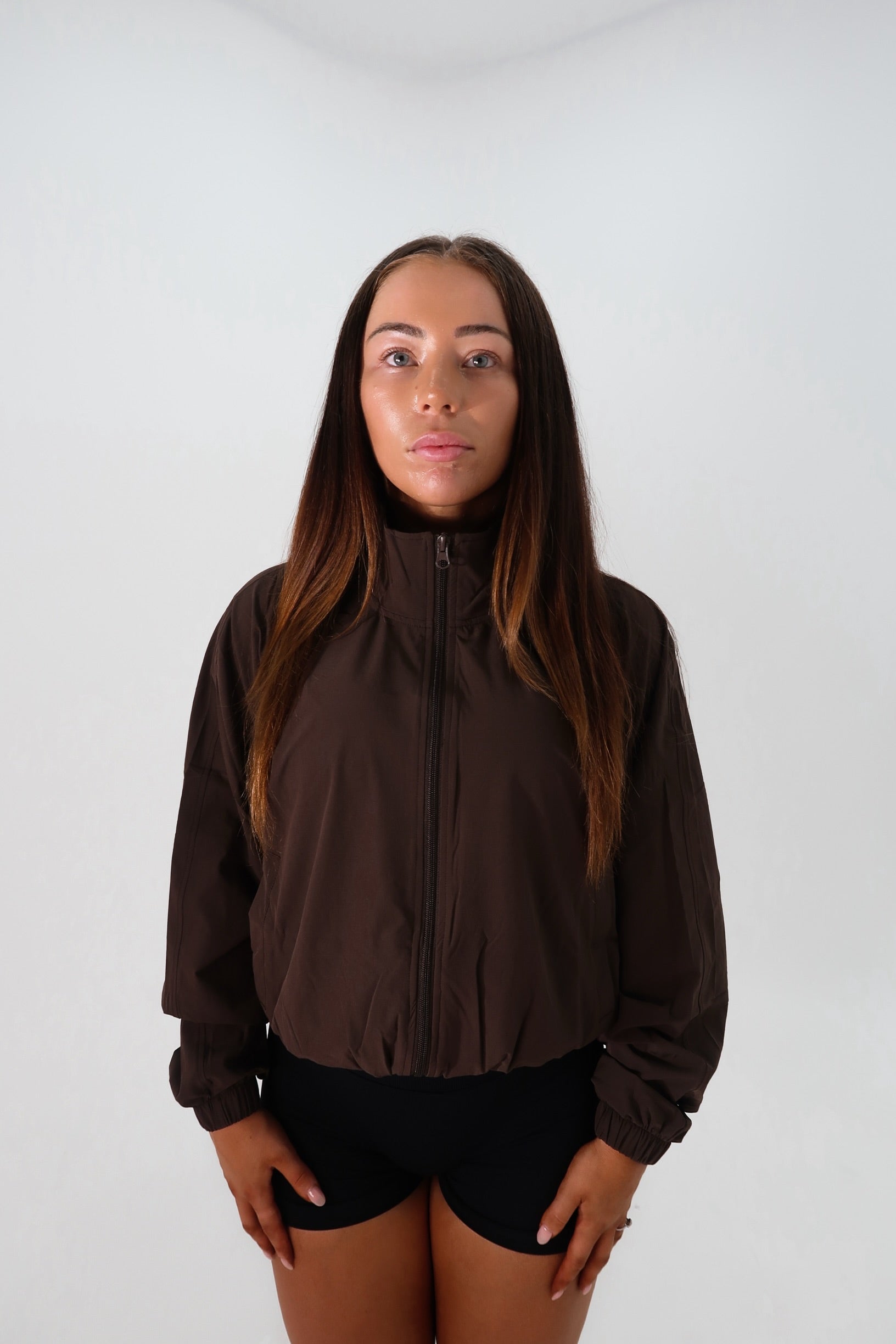 Essentials Windbreaker Jacket - Chocolate