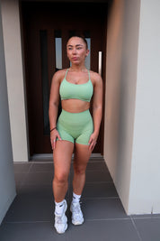 Ultimate Scrunch Shorts - Sage