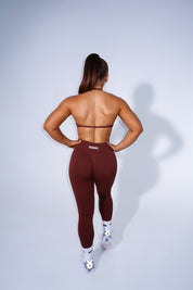 Core Scrunch Tights - Brown
