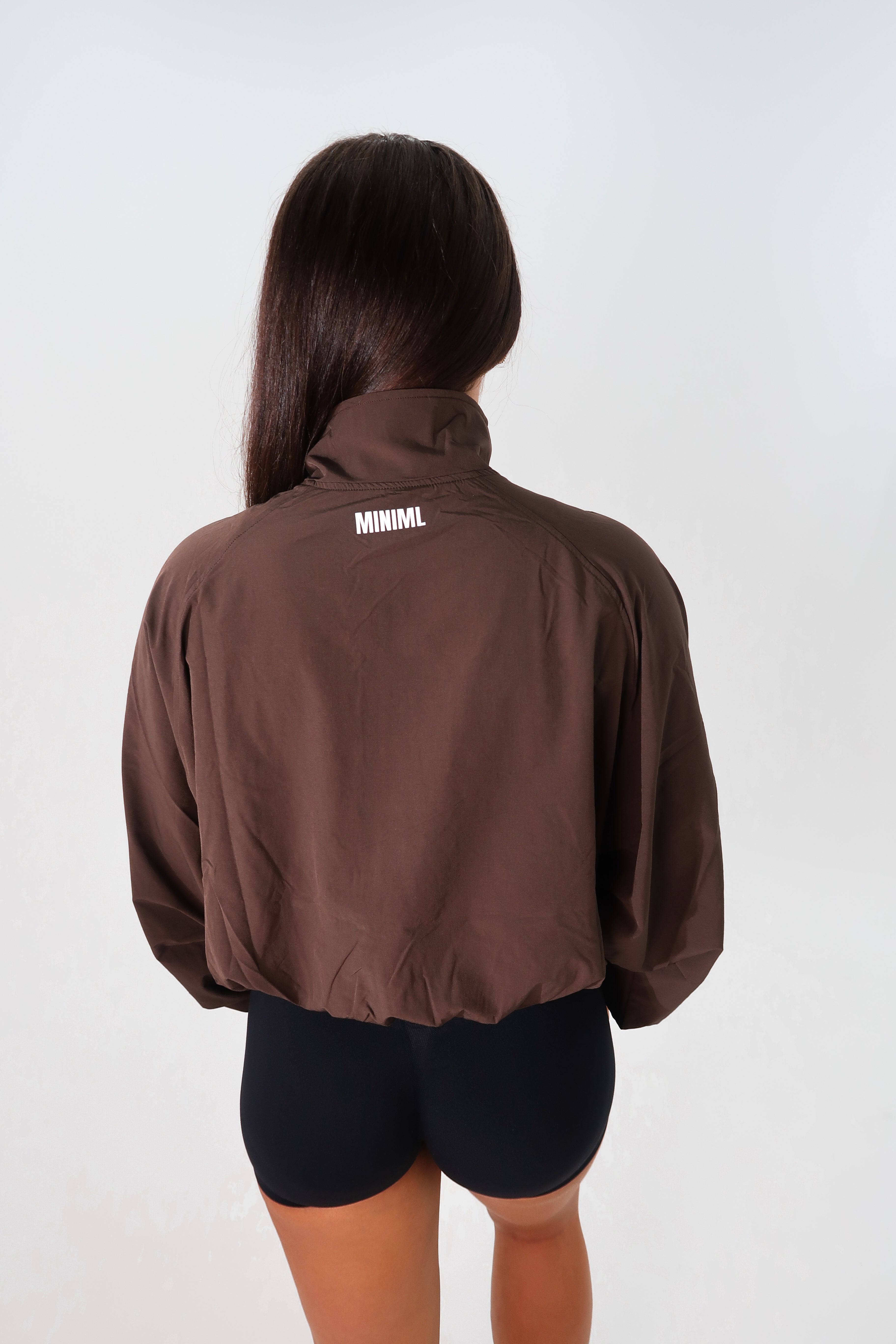 Essentials Windbreaker Jacket - Chocolate