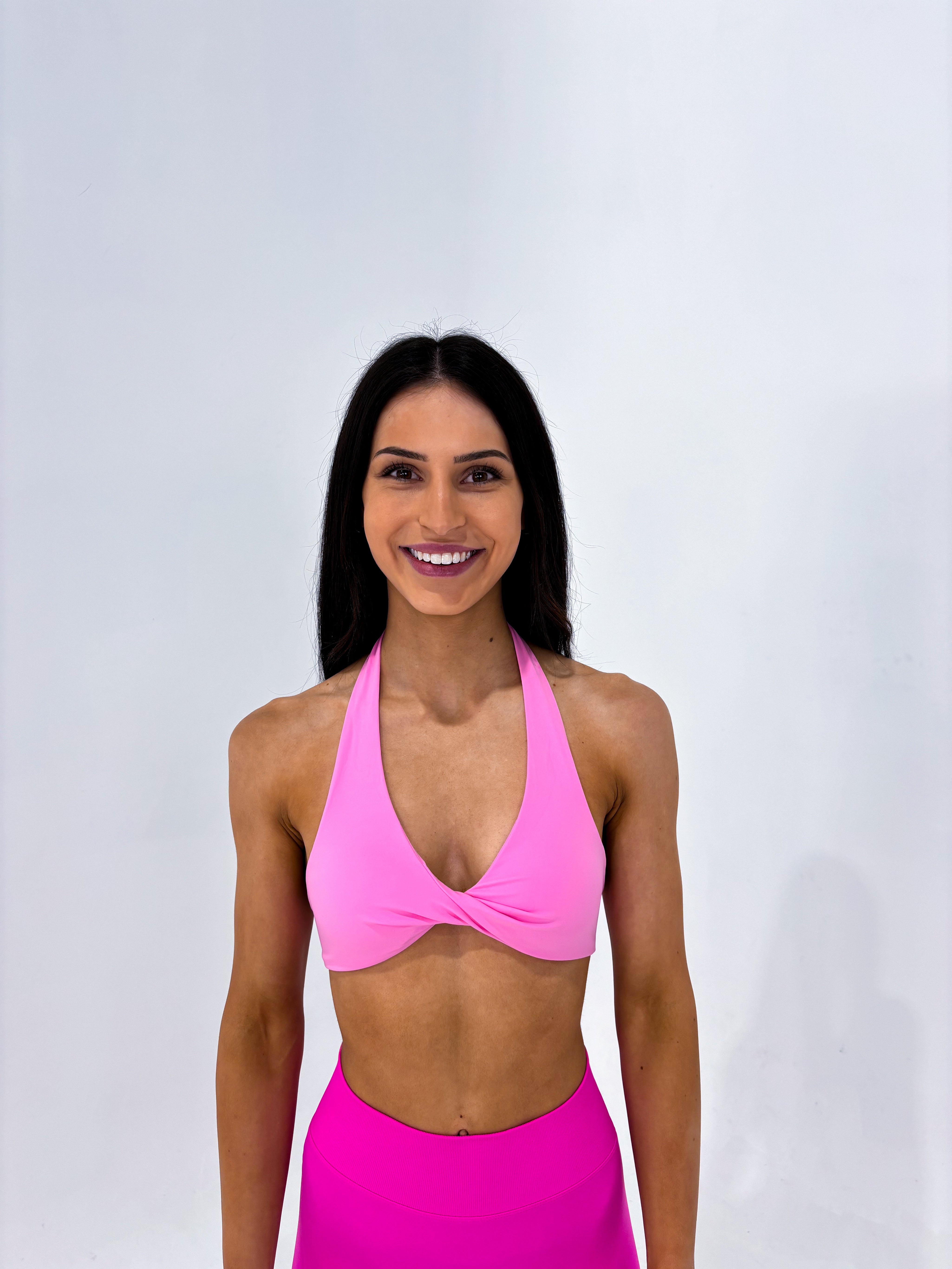 Twist Halter - Pink