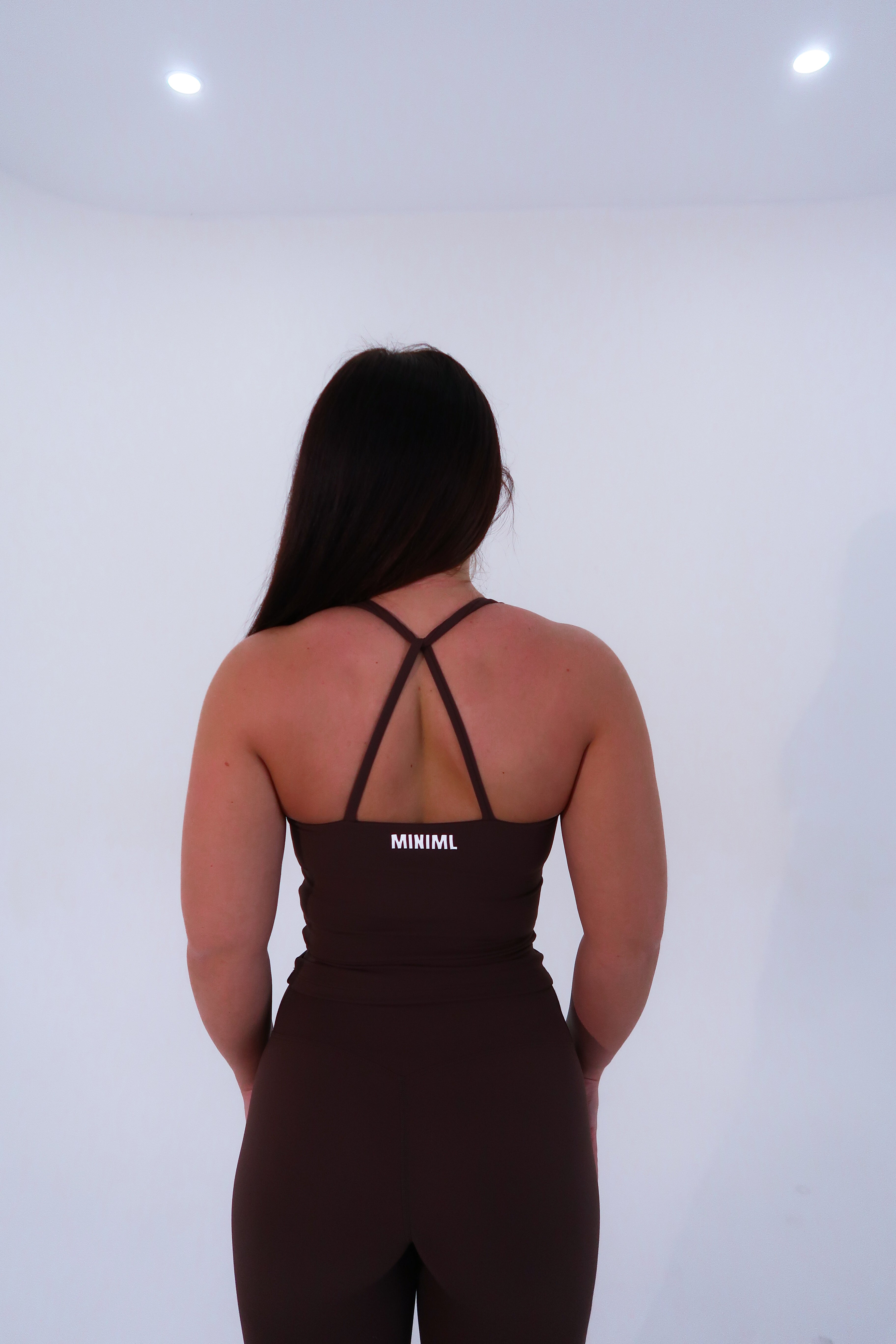Scrunch Tank - Chocolate