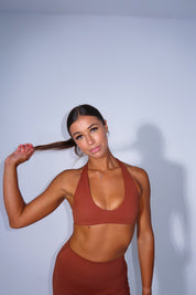 Elevate Halter - Brown