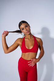 Elevate Halter - Red