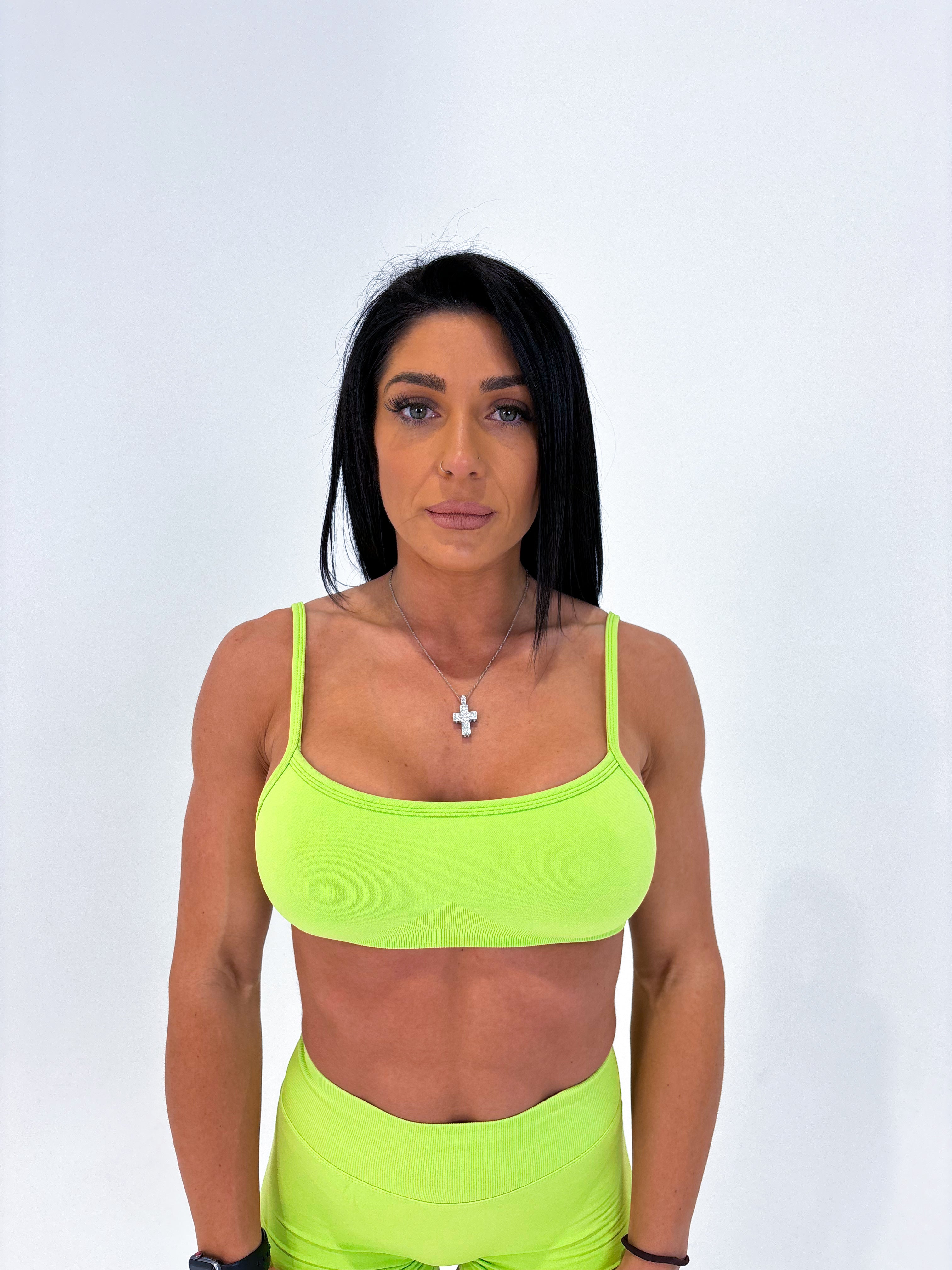 Bare Backless Bra - Lime