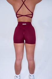 Ultimate Scrunch Shorts - Cherry