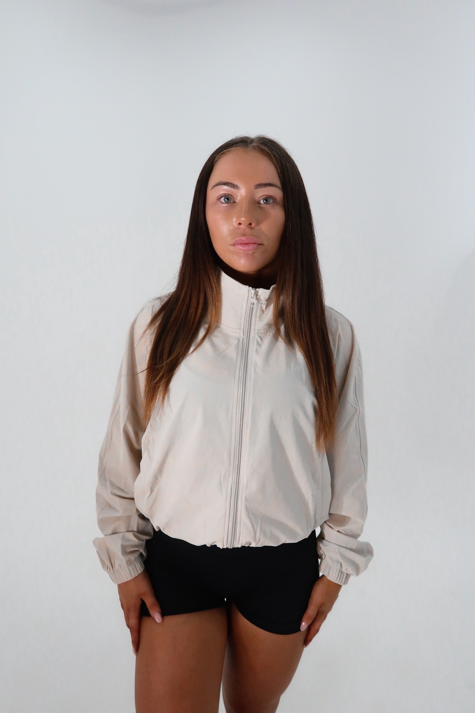 Essentials Windbreaker Jacket - Vanilla