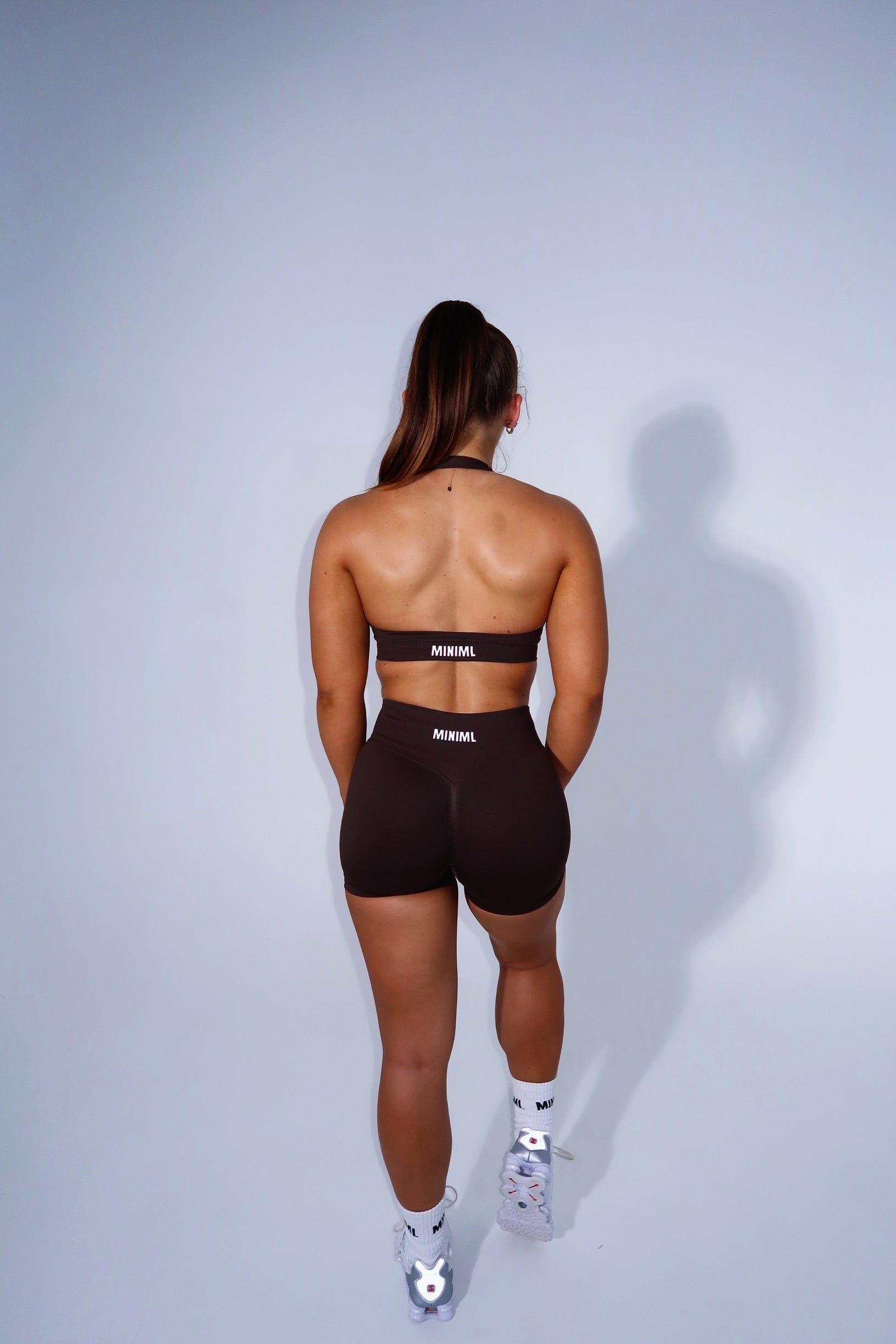 Core Halter - Chocolate Brown