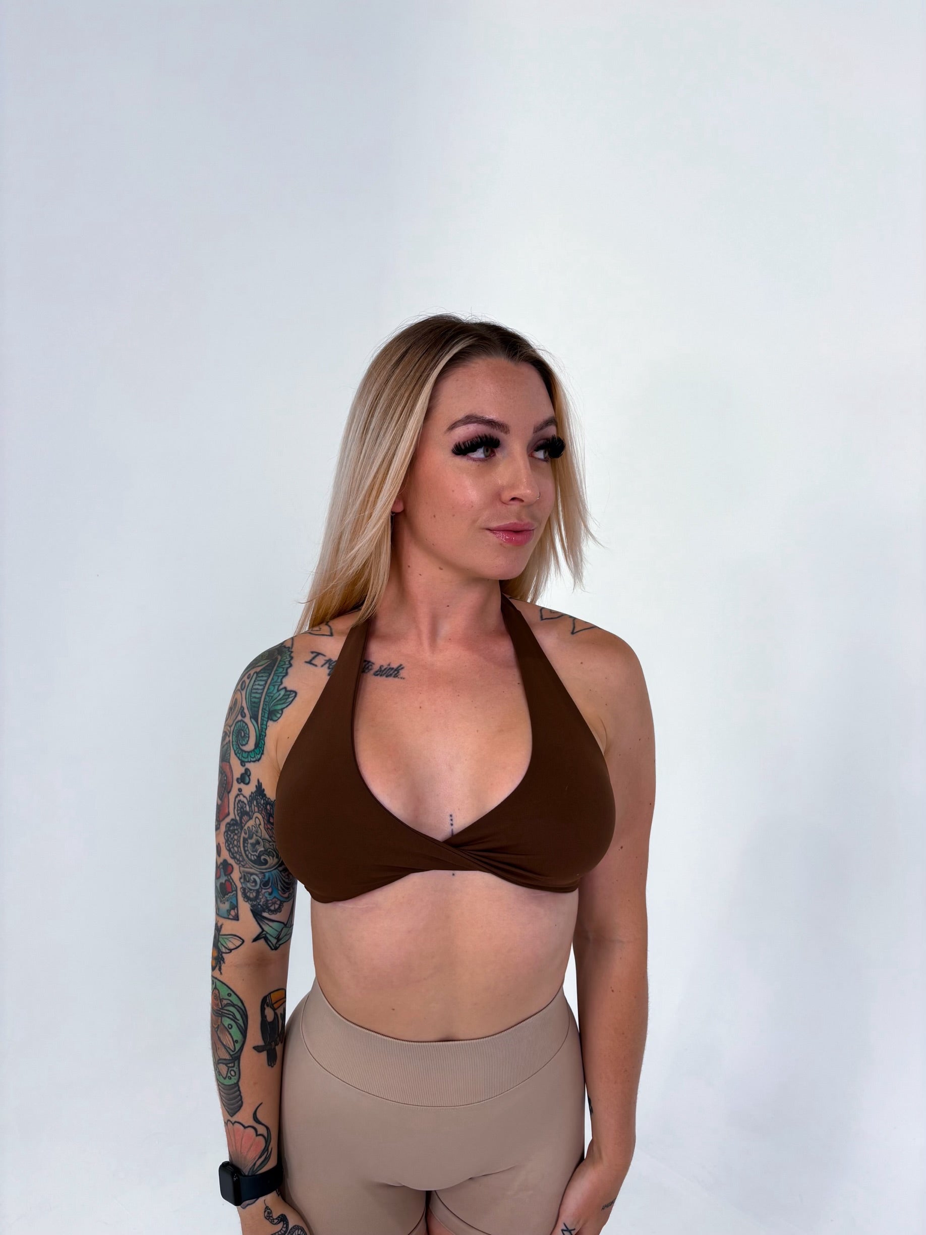 Twist Halter - Brown