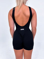 Ultimate Scrunch Backless Jumpsuit - Black