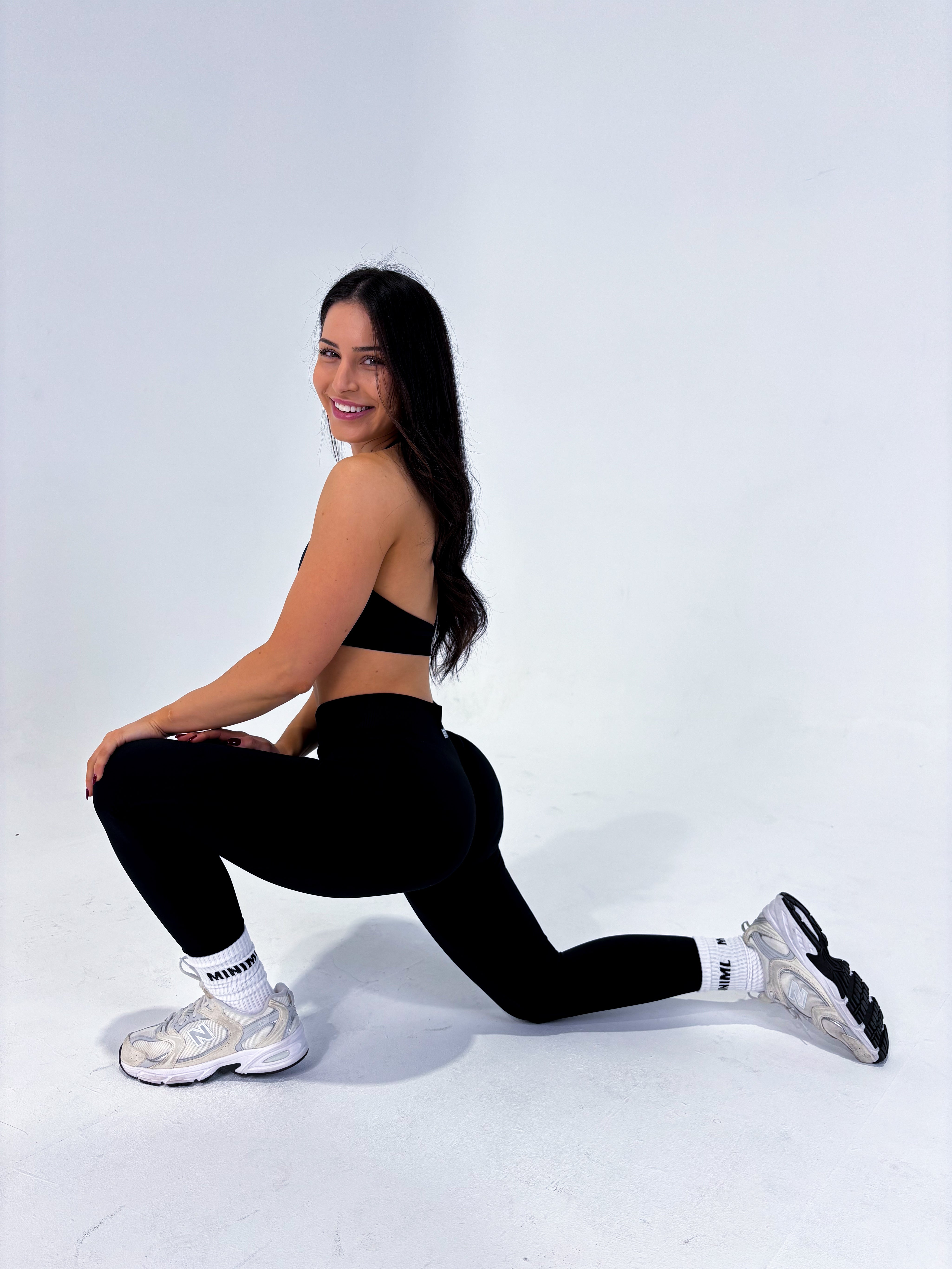 Core Scrunch Tights - Black