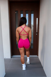 Bare Backless Bralette - Pink