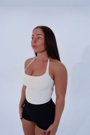 Scoop Halter Tank - Vanilla
