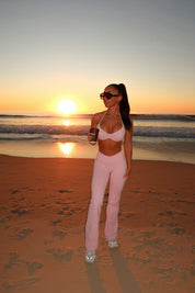 Core V Flares - Baby Pink