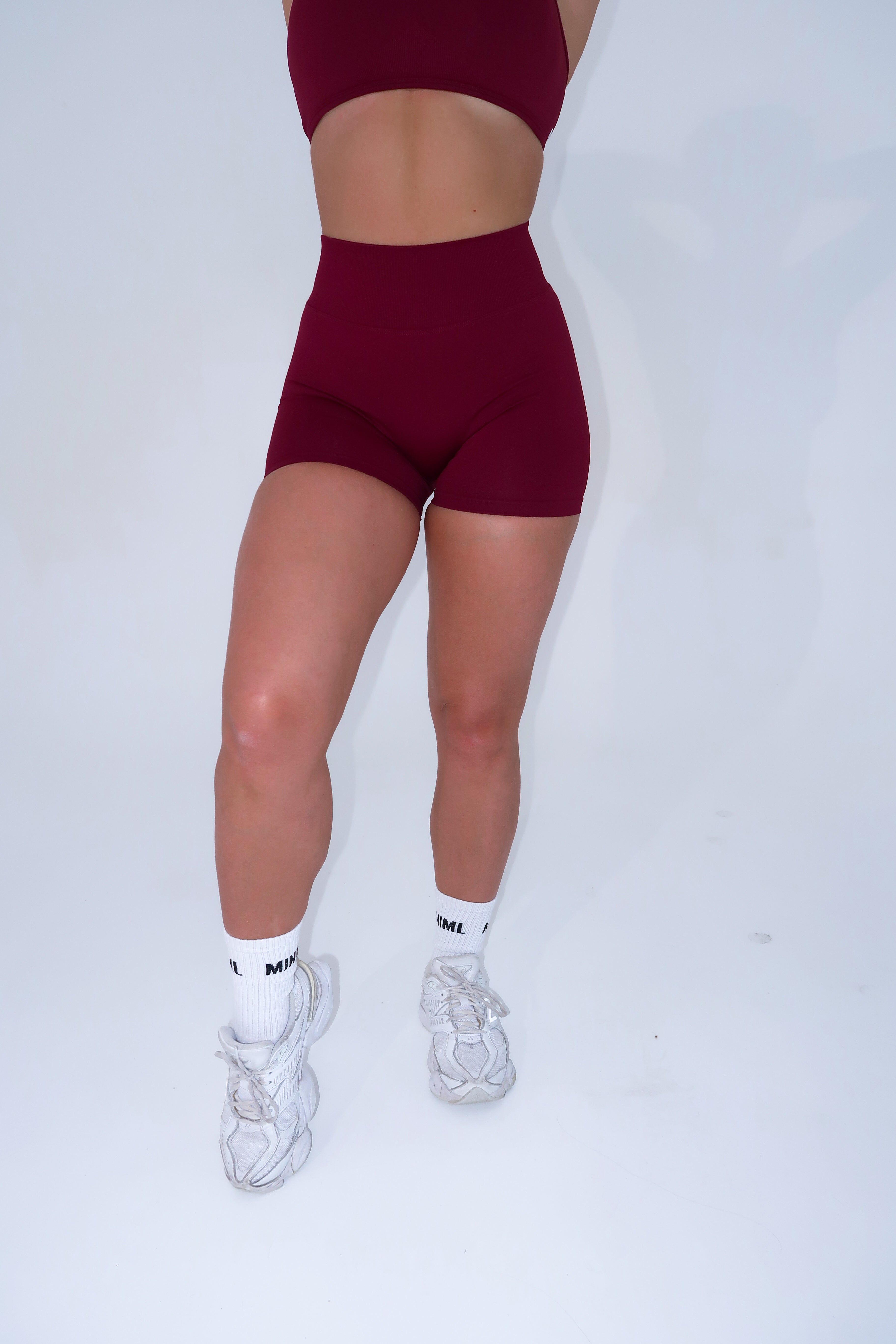 Ultimate Scrunch Shorts - Cherry