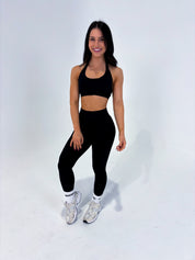 Core Scrunch Tights - Black