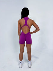 Zip Jumpsuit - Purple