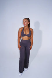 Elevate Wide Leg Pant - Dark Grey