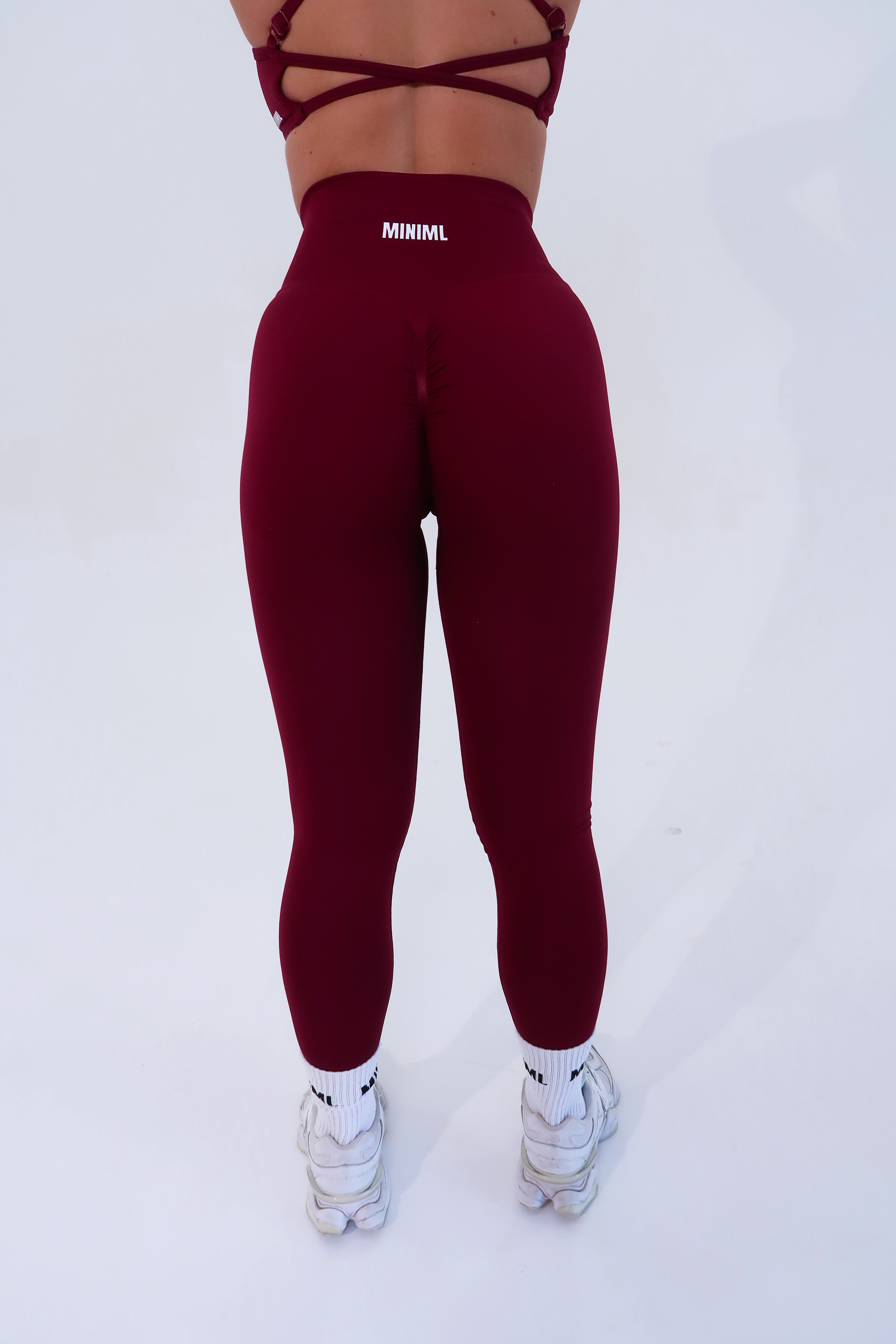 Ultimate Scrunch Tights - Cherry