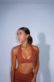 Elevate Halter - Brown