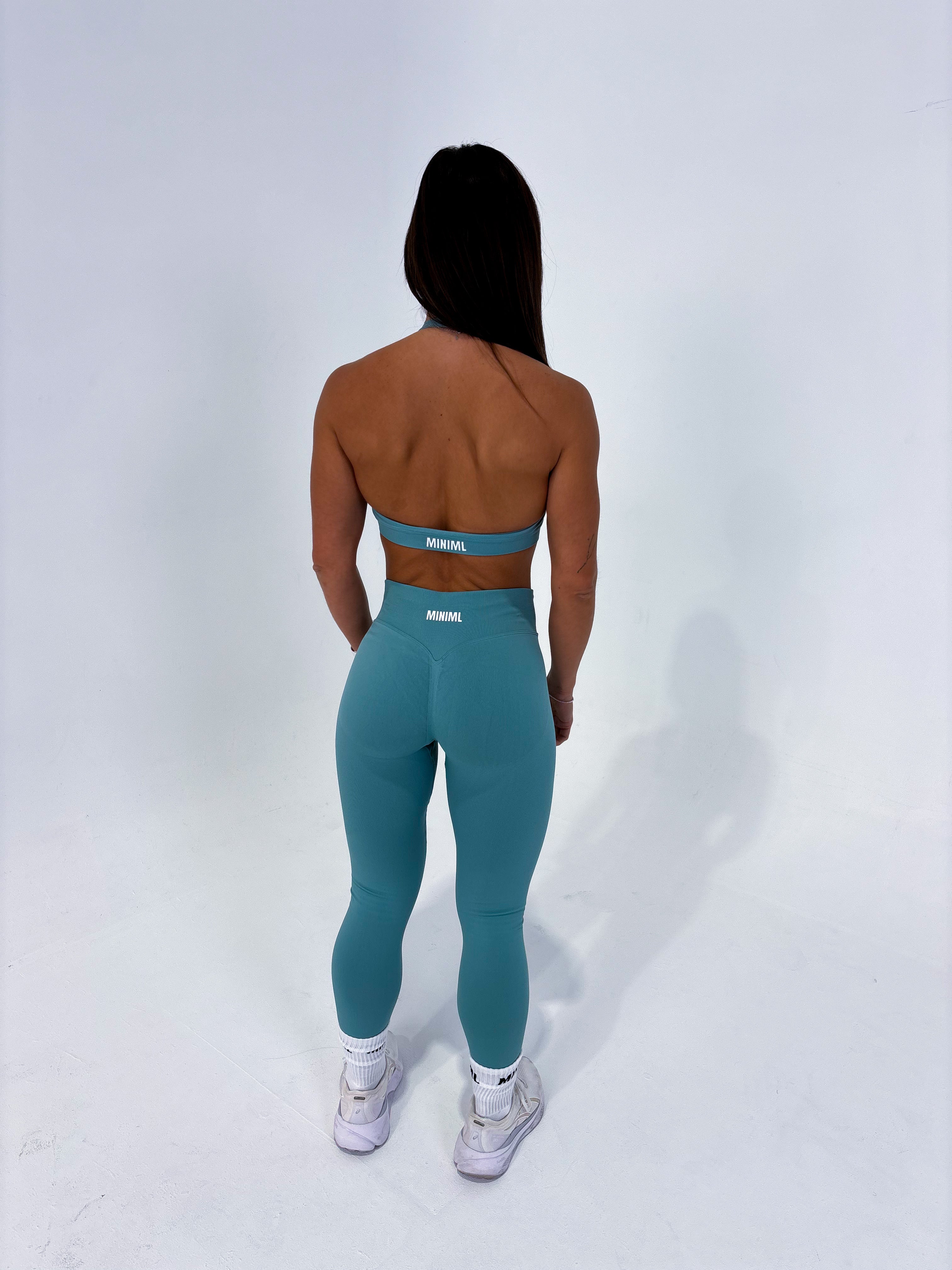 Core Scrunch Tights - Eucalyptus