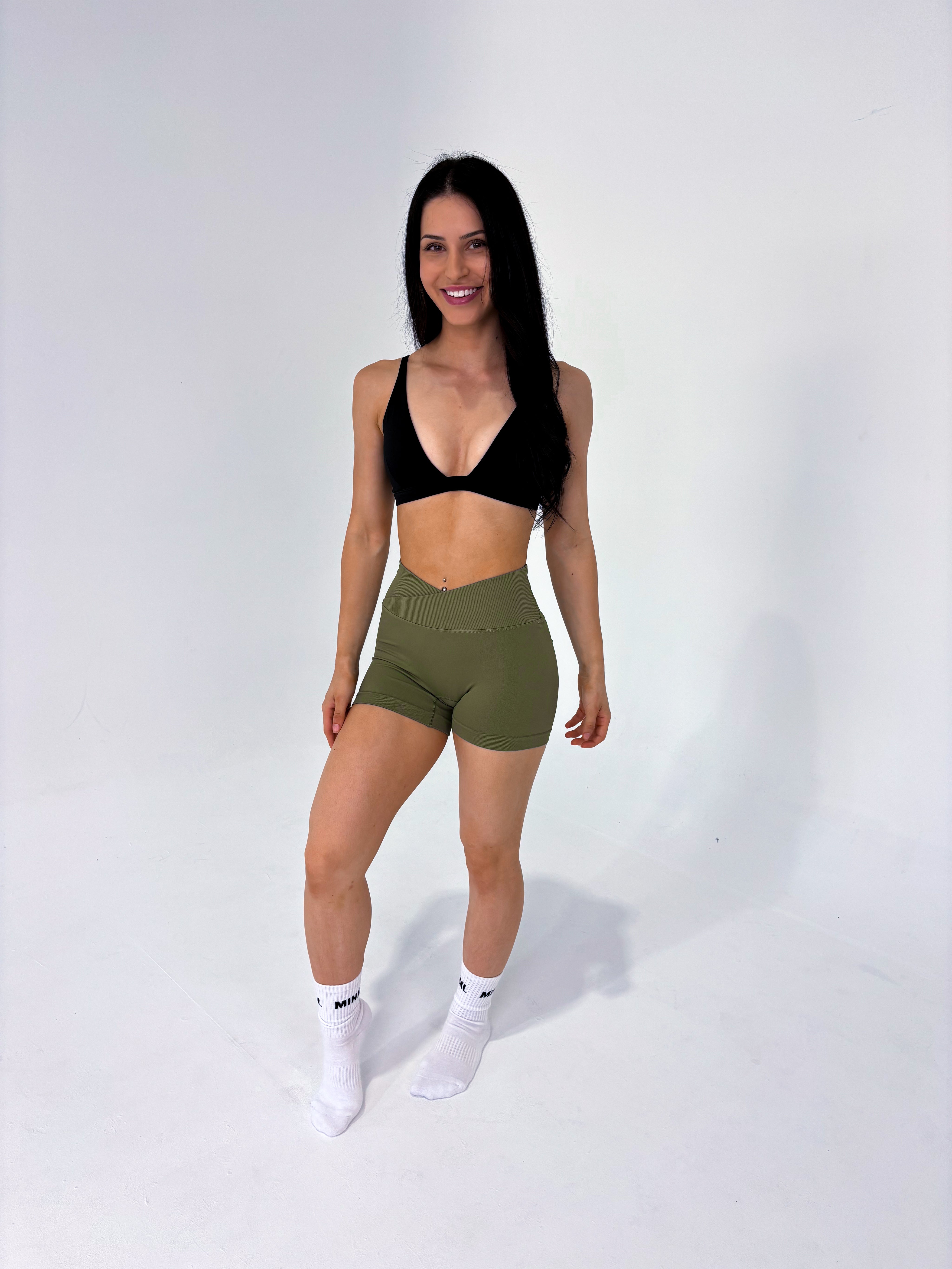 Ultimate Scrunch V Short -Khaki