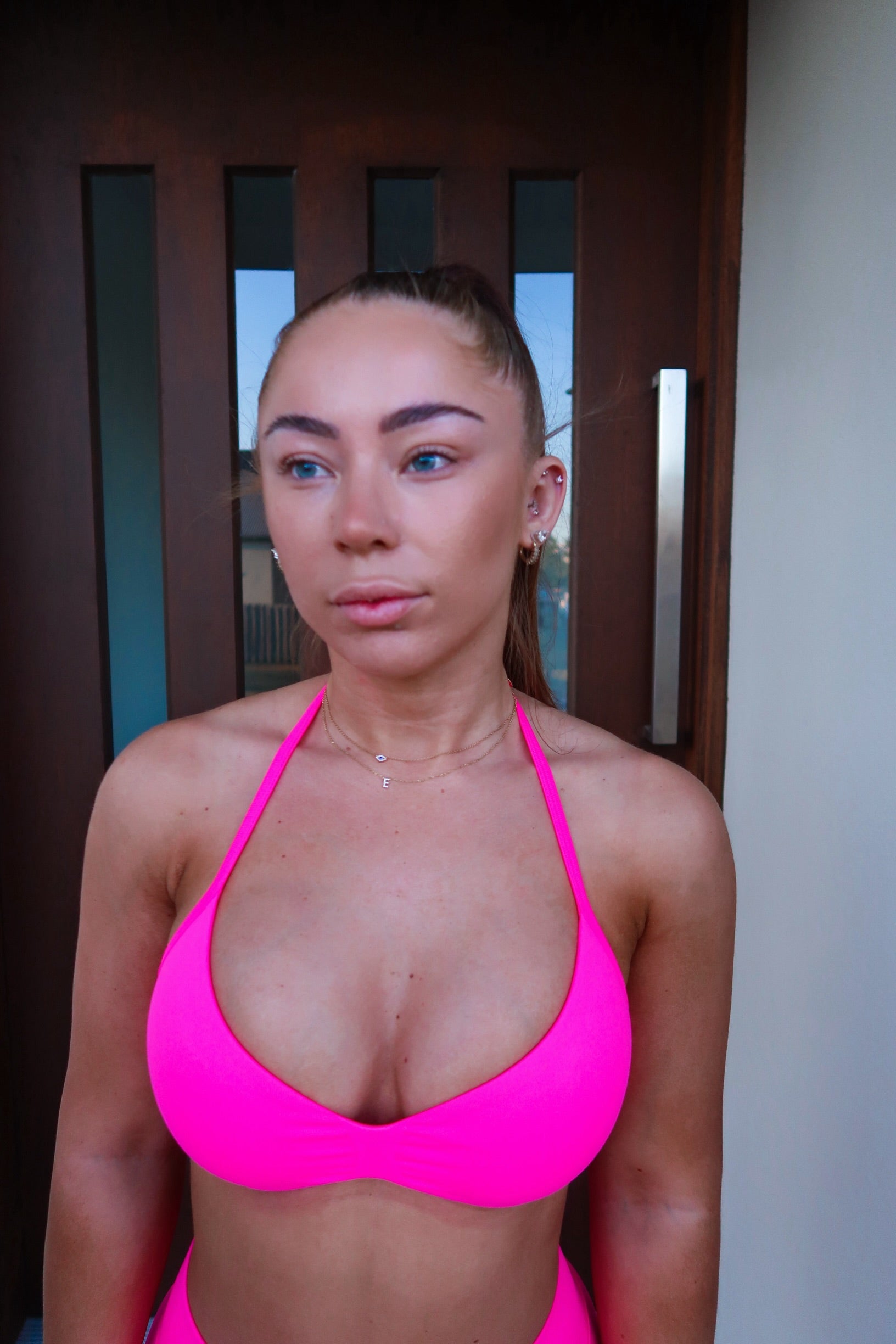 Core Mini Halter - Fluro Pink