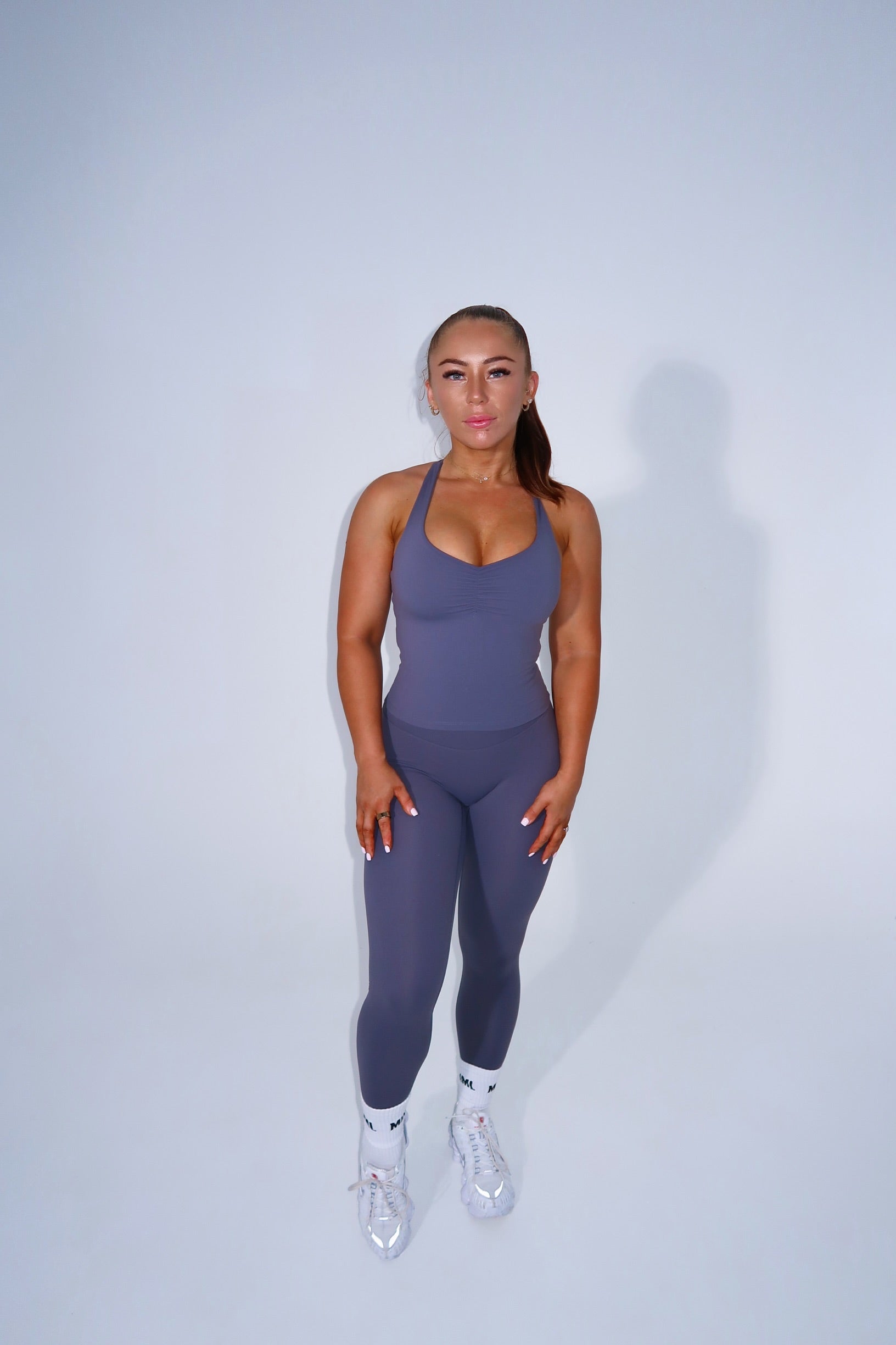 Essentials Non Scrunch Tights - Charcoal