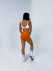 Ultimate Scrunch Shorts - Orange