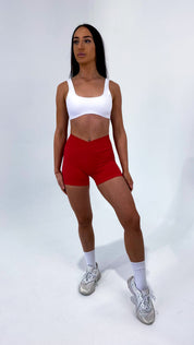 Ultimate Scrunch V Short -Red