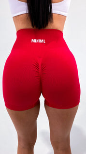 Ultimate Scrunch V Short -Red