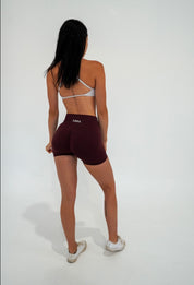 Ultimate Scrunch Shorts - Burgundy