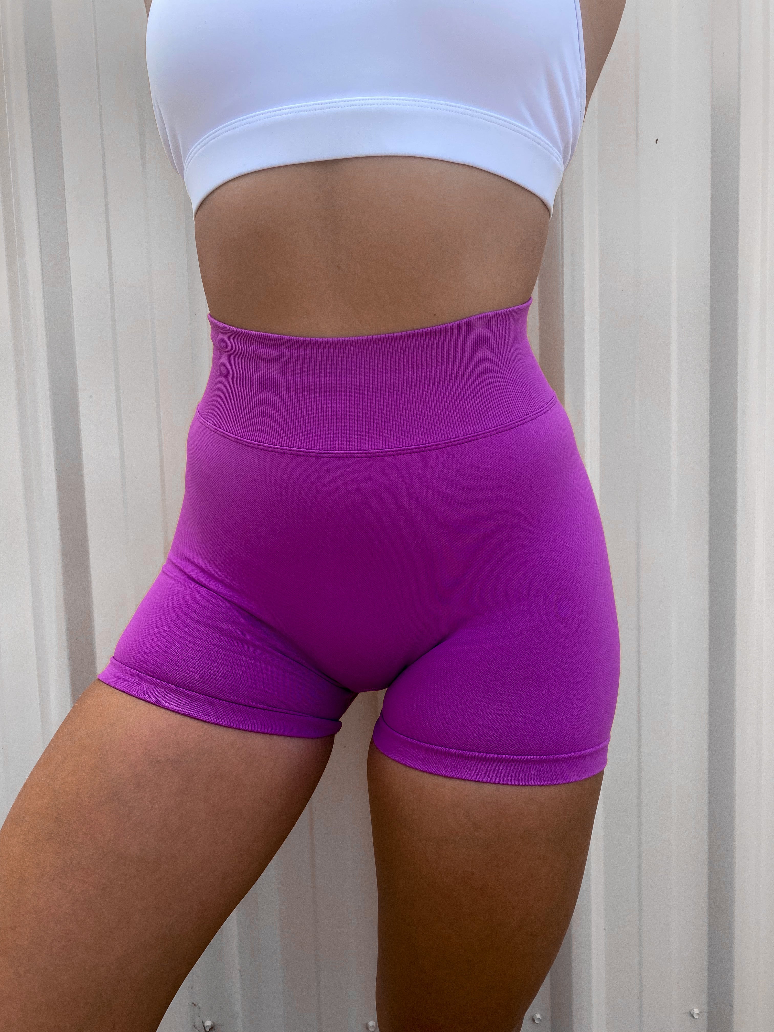 Ultimate Scrunch Short - Purple