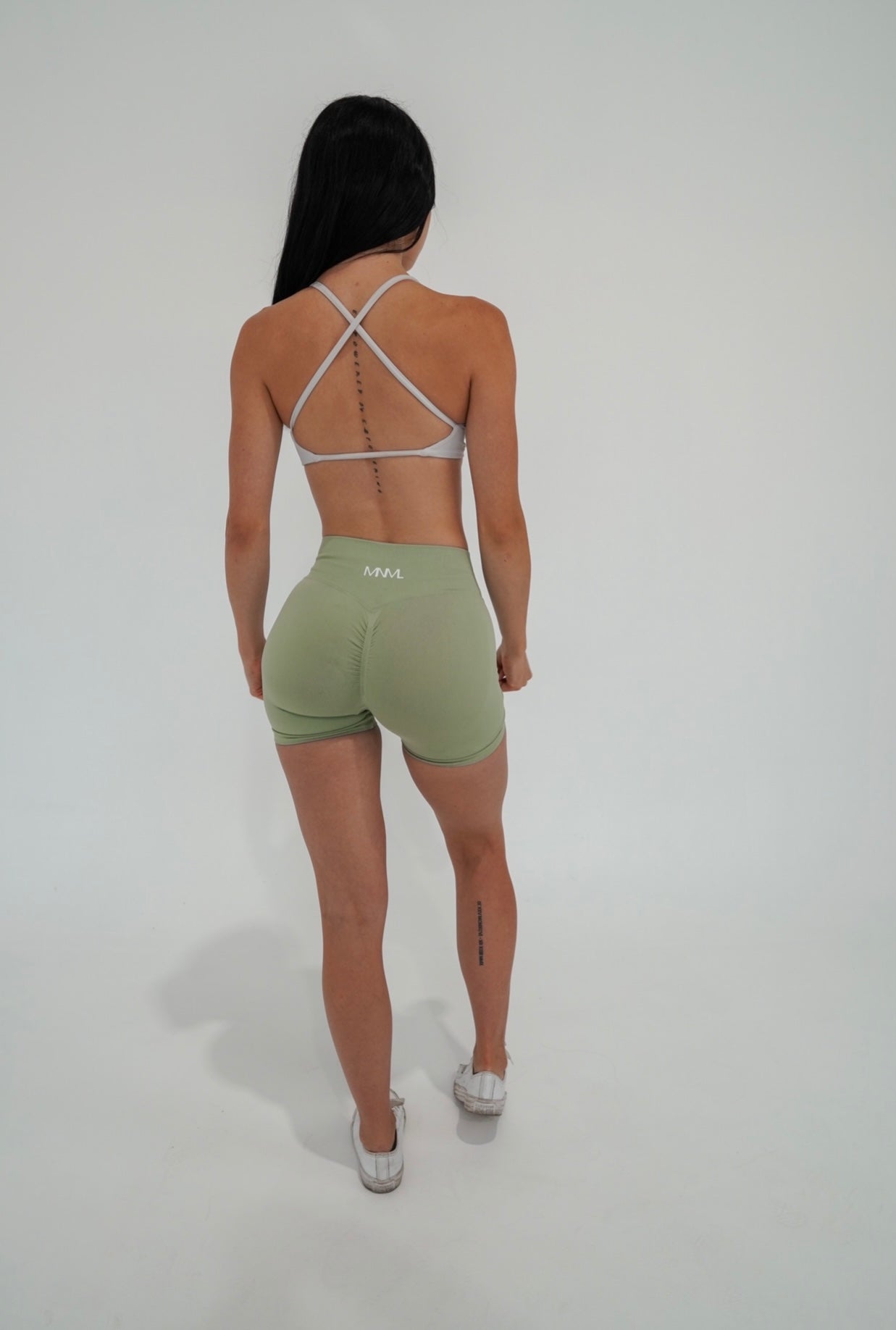 Ultimate Scrunch Shorts - Sage